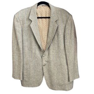 Vintage Giovanni Montreal Tan Blazer, Size L, P2P 42”